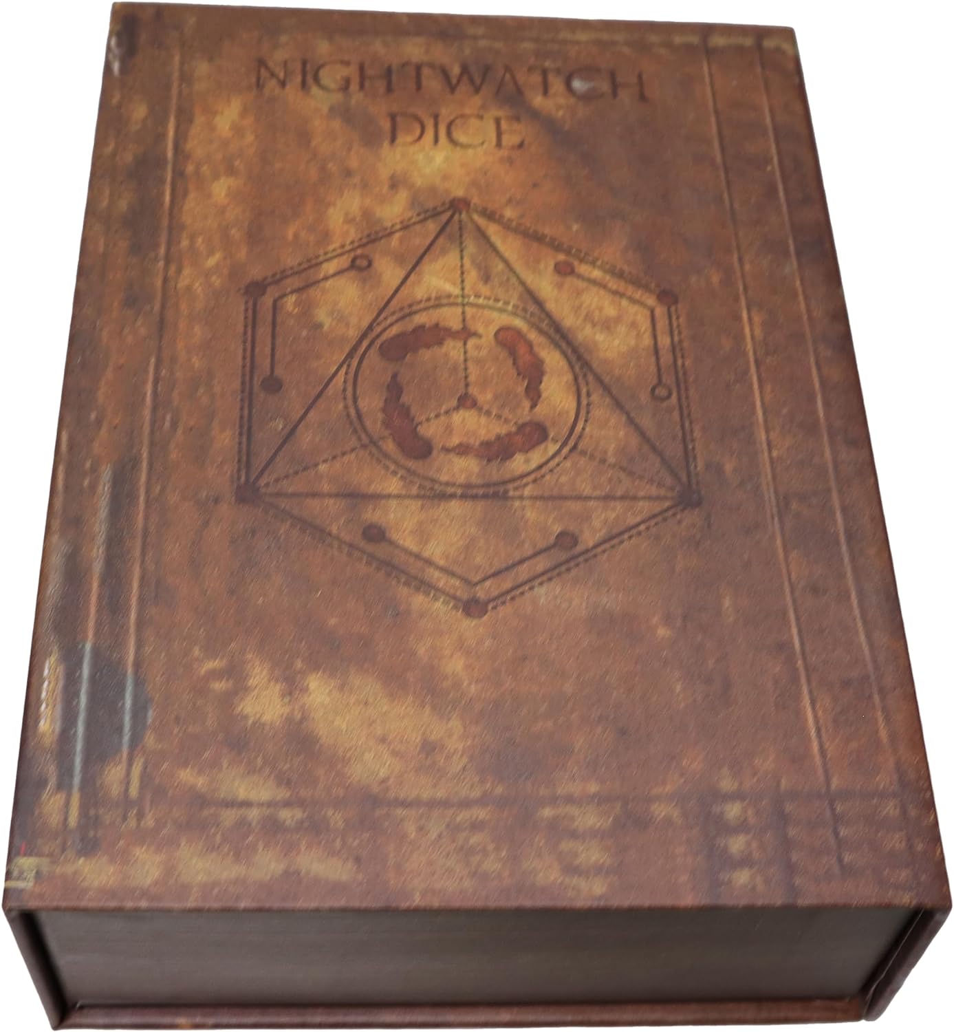 Fantasydice Nightwatch Grimoire: A Magical Spell Book-Inspired for Dice, Playing card Case,Card Holder  Miniatures, and Collectible Cards Storage with Magnetic Closure